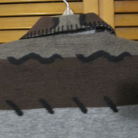 David Paul New York Vintage jacket wool blend Southwest one button size M - Picture 8 of 11